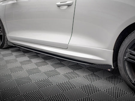 Maxton Design Street PRO Side Skirts Diffusers + Flaps Volkswagen Scirocco R Mk3 - VWSC3RCNC-SD2B+SF1G - Image 4