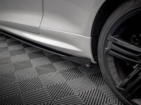 Maxton Design Street PRO Side Skirts Diffusers + Flaps Volkswagen Scirocco R Mk3 - VWSC3RCNC-SD2B+SF1G - Image 5