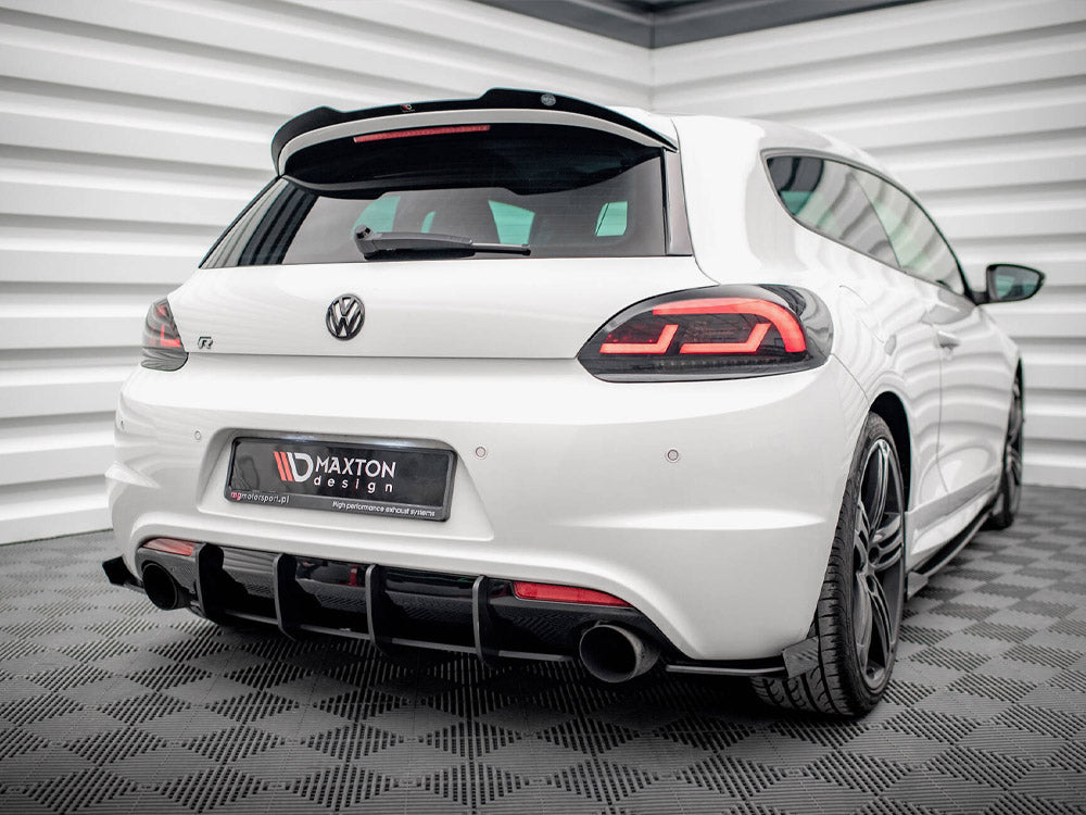 Maxton Design Street Pro Rear Side Splitters + Flaps Volkswagen Scirocco R Mk3 - VWSC3RCNC-RSD1B+RSF1G - Image 2