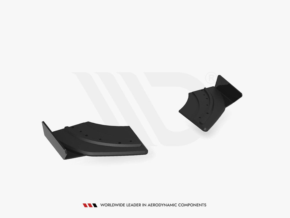 Maxton Design Street Pro Rear Side Splitters + Flaps Volkswagen Scirocco R Mk3 - VWSC3RCNC-RSD1B+RSF1G - Image 4