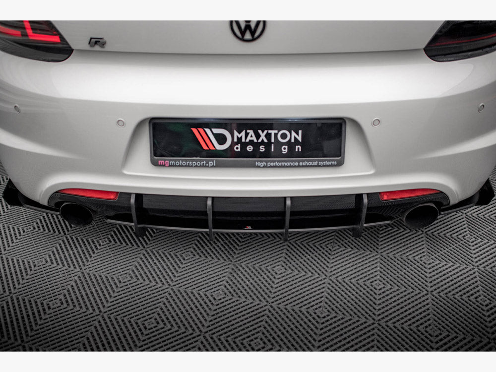 Maxton Design Street PRO Rear Diffuser Volkswagen Scirocco R Mk3 - VWSC3RCNC-RS2B - Image 3