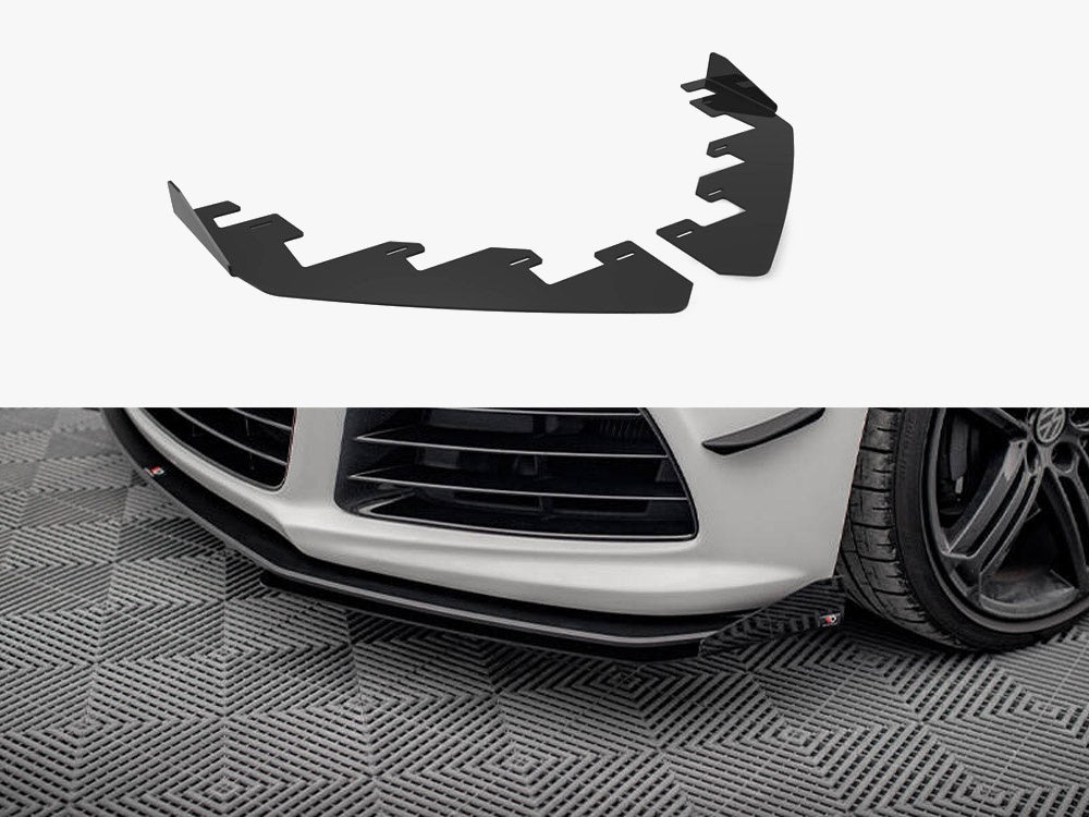 Maxton Design Front Flaps Volkswagen Scirocco R Mk3 - VWSC3RCNC-FSF1G - Image 1