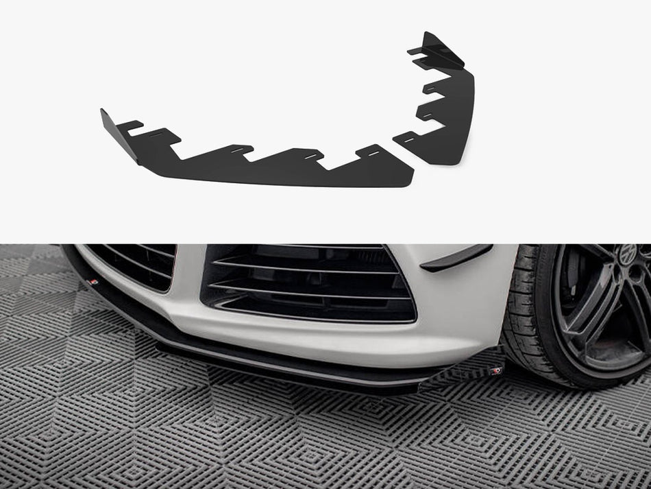 Maxton Design Front Flaps Volkswagen Scirocco R Mk3 - VWSC3RCNC-FSF1G - Image 1