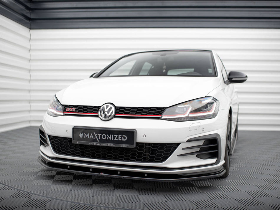 Maxton Design Front Splitter V.1 VW Golf 7 GTI Facelift - VW-GO-7F-GTI-FD1G - Image 2