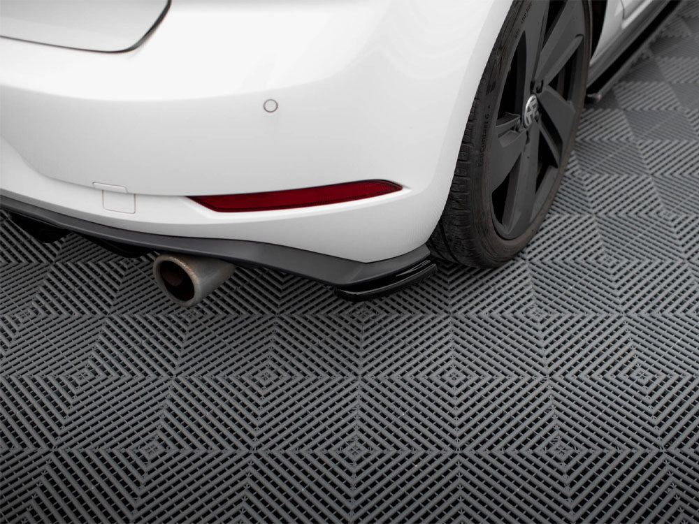 Maxton Design Rear Side Splitters VW Golf 7 GTI Facelift - Carbon Look - VW-GO-7F-GTI-RSD1C - Image 2