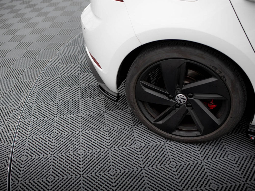 Maxton Design Rear Side Splitters VW Golf 7 GTI Facelift - Carbon Look - VW-GO-7F-GTI-RSD1C - Image 3