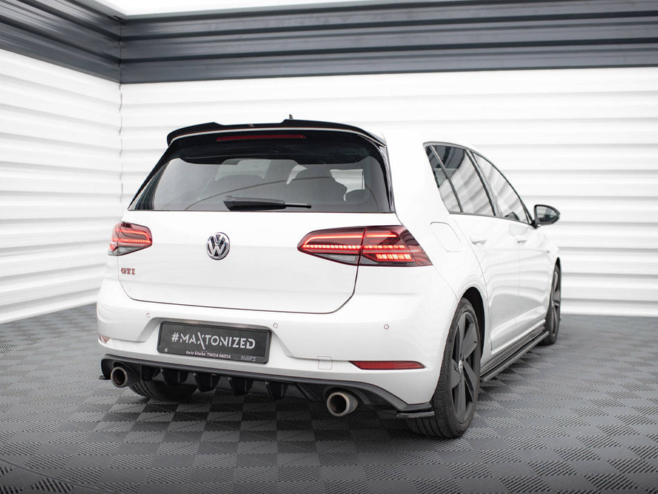 Maxton Design Spoiler CAP V.2 VW Golf 7 R / R-Line / GTI - VW-GO-7F-R-CAP2G - Image 2