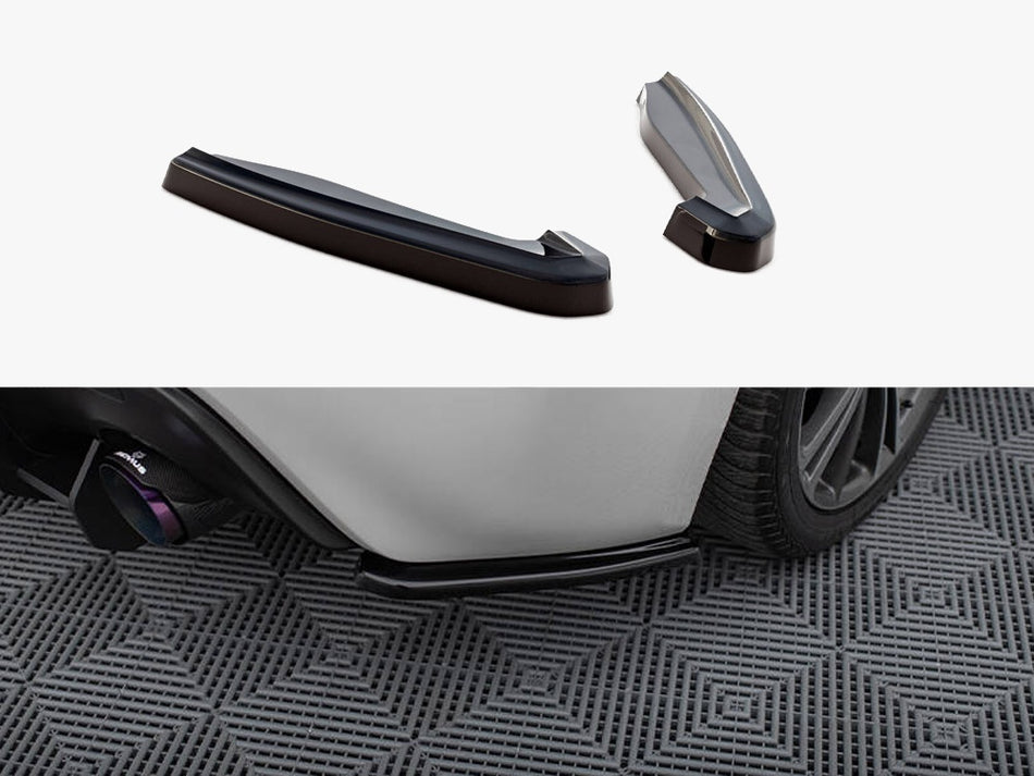 Maxton Design Rear Side Splitters V.1 Subaru BRZ Mk1 / Mk1 Facelift - Carbon Look - SU-BRZ-1F-RSD1C - Image 1