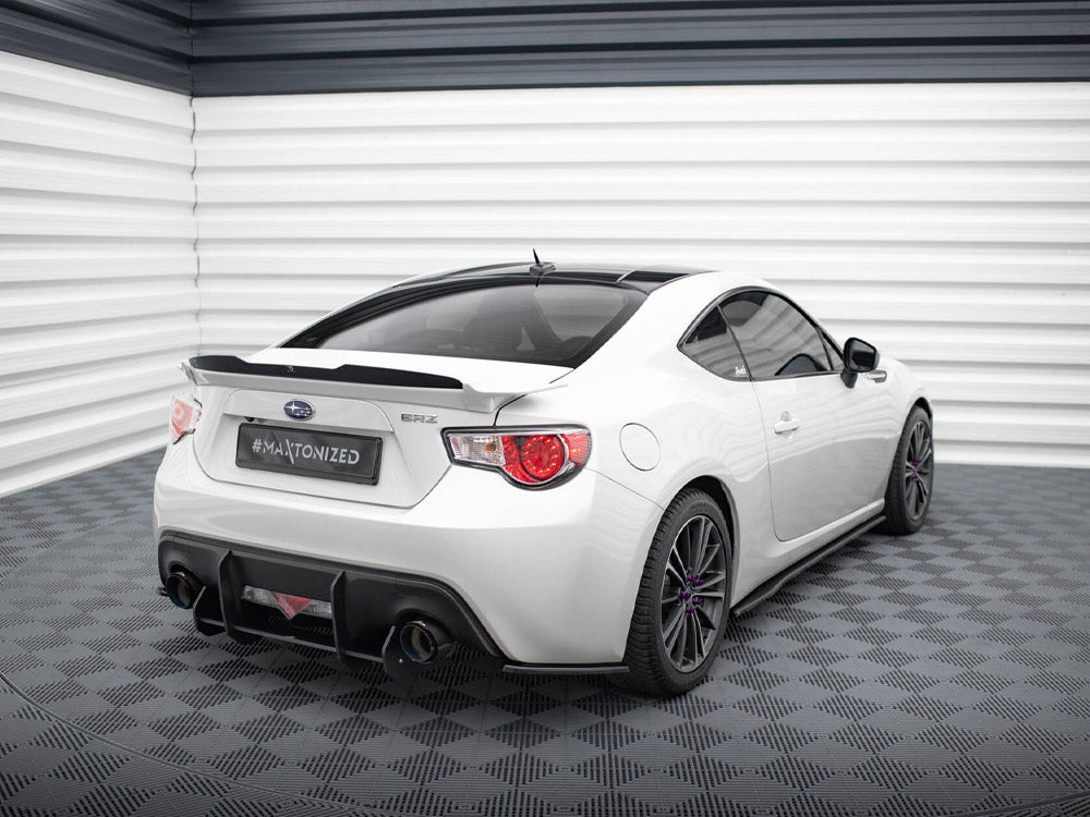 Rear Side Splitters V.1 Subaru BRZ Mk1 / Mk1 Facelift - Textured