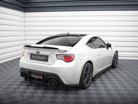 Maxton Design Rear Side Splitters V.1 Subaru BRZ Mk1 / Mk1 Facelift - Textured - SU-BRZ-1F-RSD1T - Image 2