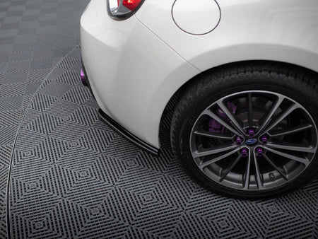 Rear Side Splitters V.1 Subaru BRZ Mk1 / Mk1 Facelift - Textured