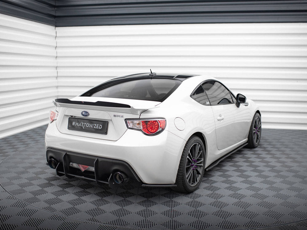 Maxton Design Spoiler CAP V.1 Subaru BRZ - Carbon Look - SU-BRZ-1F-CAP1C - Image 2