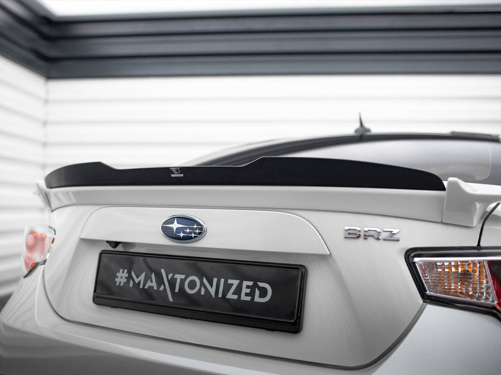 Maxton Design Spoiler CAP V.1 Subaru BRZ - Carbon Look - SU-BRZ-1F-CAP1C - Image 3