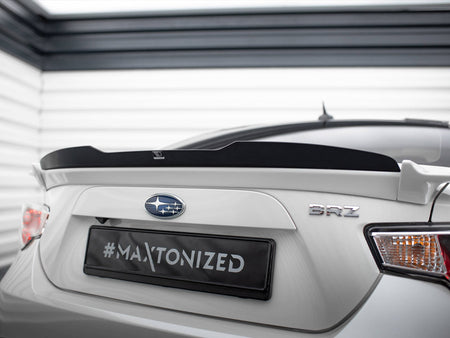 Maxton Design Spoiler CAP V.1 Subaru BRZ - Carbon Look - SU-BRZ-1F-CAP1C - Image 3