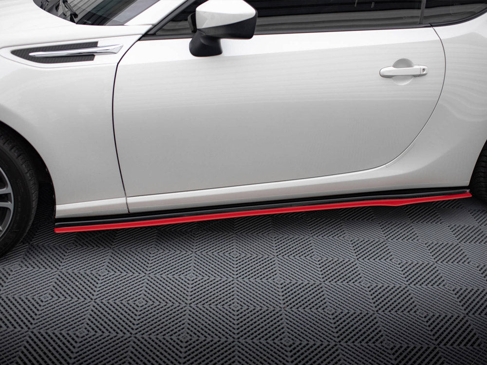 Side Skirts Diffusers V.2 Subaru BRZ Mk1 / Mk1 Facelift / Toyota GT86 Facelift