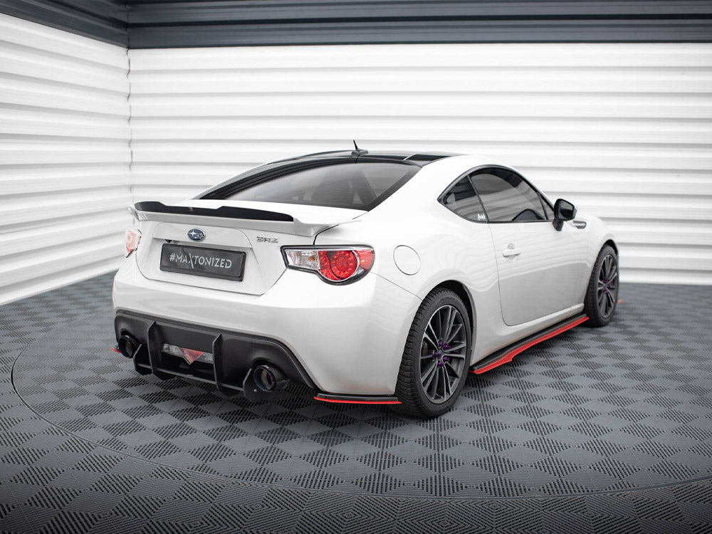 Rear Side Splitters V.2 Subaru BRZ Mk1 / Mk1 Facelift