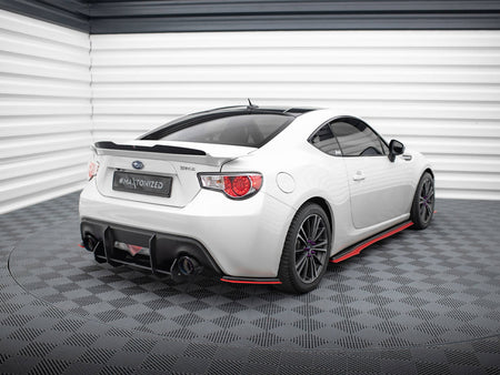 Rear Side Splitters V.2 Subaru BRZ Mk1 / Mk1 Facelift