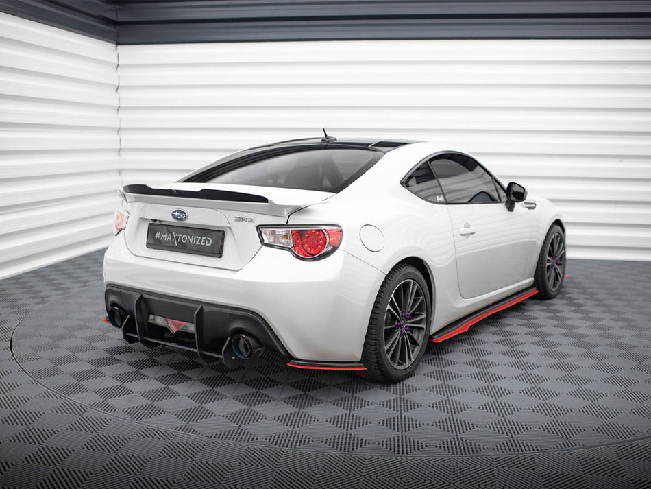 Rear Side Splitters V.2 Subaru BRZ Mk1 / Mk1 Facelift