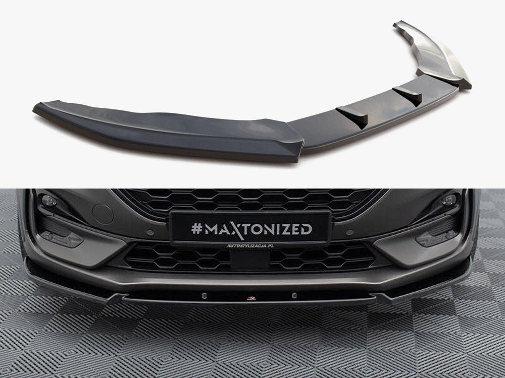 Maxton Design Front Splitter V.1 Ford Puma ST / ST-Line Mk1 - FO-PU-1-STLINE-FD1G - Image 1