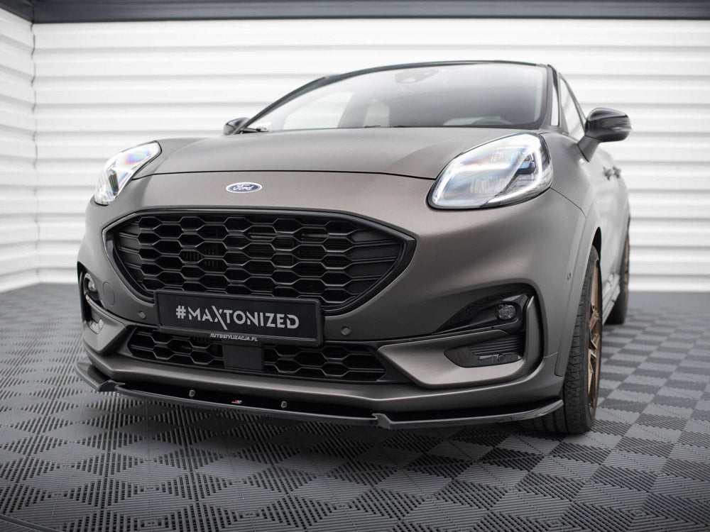 Maxton Design Front Splitter V.1 Ford Puma ST / ST-Line Mk1 - FO-PU-1-STLINE-FD1G - Image 2