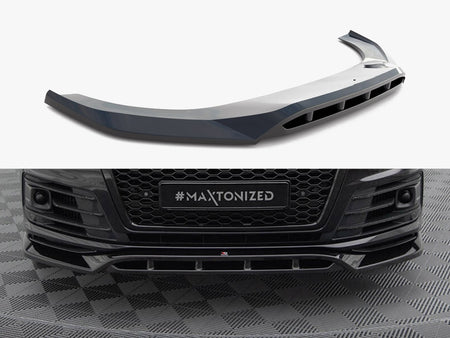 Maxton Design Front Splitter V.2 Audi SQ7 / Q7 S-Line Mk2 - AU-SQ7-2-FD2G+FD2RG - Image 1