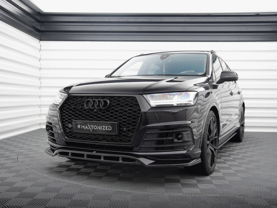 Maxton Design Front Splitter V.2 Audi SQ7 / Q7 S-Line Mk2 - AU-SQ7-2-FD2G+FD2RG - Image 2