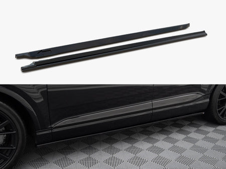 Maxton Design Side Skirts Diffusers V.2 Audi SQ7 / Q7 S-Line Mk2 - AU-SQ7-2-SD2G - Image 1