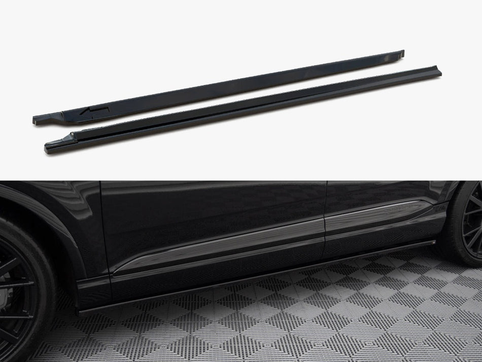 Maxton Design Side Skirts Diffusers V.2 Audi SQ7 / Q7 S-Line Mk2 - AU-SQ7-2-SD2G - Image 1