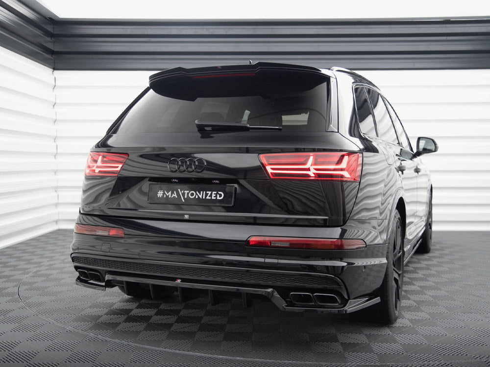 Maxton Design Central Rear Splitter (Vertical Bars) Audi SQ7 Mk2 - AU-SQ7-2-RD1G+RD2G - Image 2