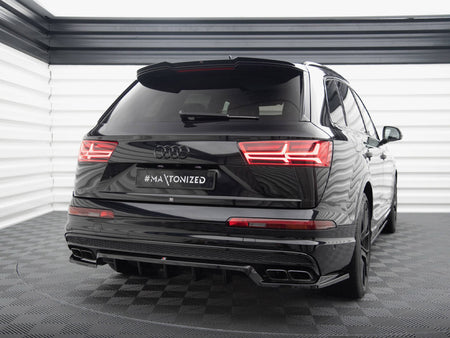Maxton Design Central Rear Splitter (Vertical Bars) Audi SQ7 Mk2 - AU-SQ7-2-RD1G+RD2G - Image 2