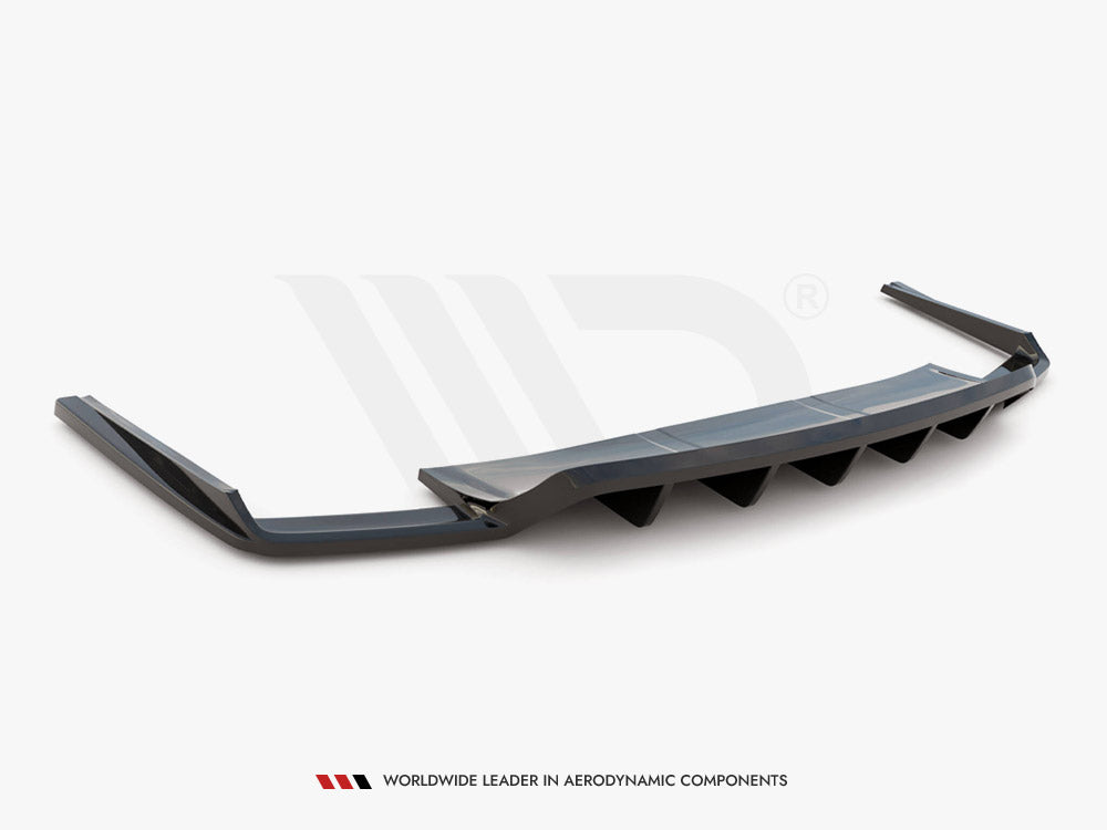 Maxton Design Central Rear Splitter (Vertical Bars) Audi SQ7 Mk2 - AU-SQ7-2-RD1G+RD2G - Image 5