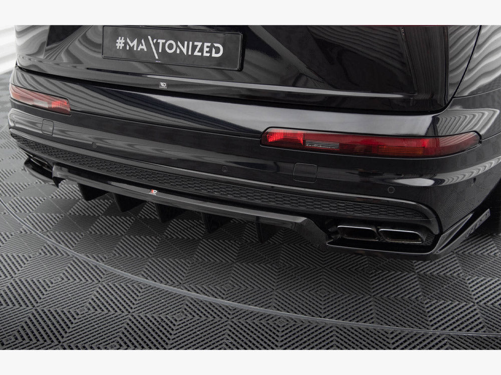 Maxton Design Central Rear Splitter (Vertical Bars) Audi SQ7 Mk2 - AU-SQ7-2-RD1G+RD2G - Image 3