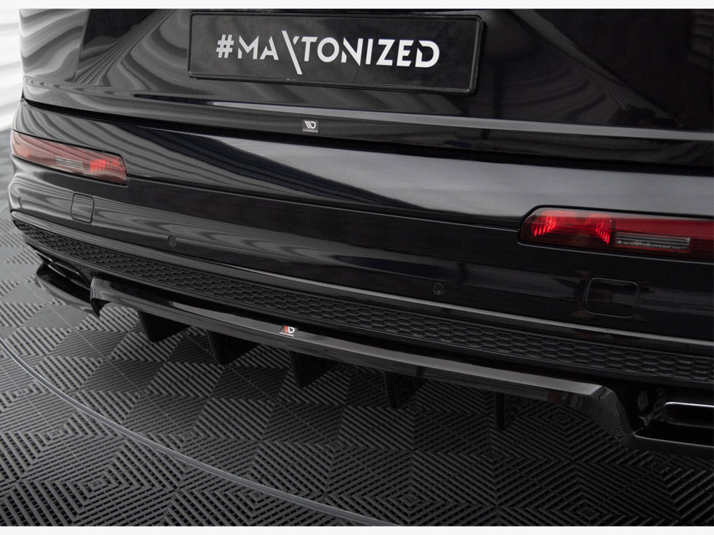 Maxton Design Central Rear Splitter (Vertical Bars) Audi SQ7 Mk2 - AU-SQ7-2-RD1G+RD2G - Image 4