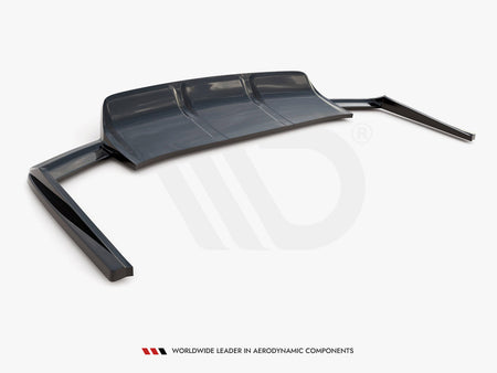 Maxton Design Central Rear Splitter (Vertical Bars) Audi SQ7 Mk2 - AU-SQ7-2-RD1G+RD2G - Image 6