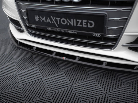 Maxton Design Front Splitter V.1 Audi S3 / A3 S-Line Sportback / Hatchback 8V - AU-S3-8V-SB-FD1G - Image 4