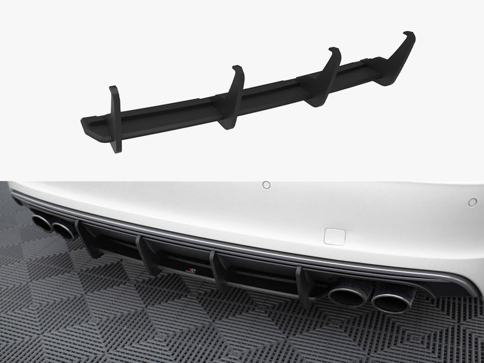Maxton Design Street PRO Rear Diffuser Audi S3 Sportback / Hatchback 8V - AUS33CNC-RS1B - Image 1