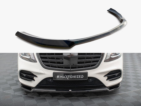 Maxton Design Front Splitter V.1 Mercedes-Benz S AMG-Line W222 Facelift - ME-S-222F-AMGLINE-FD1G - Image 1