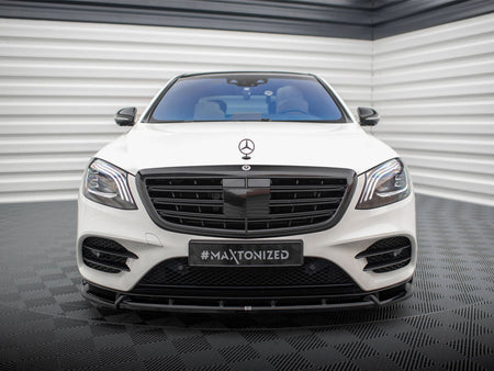 Maxton Design Front Splitter V.2 Mercedes-Benz S AMG-Line W222 Facelift - ME-S-222F-AMGLINE-FD2G - Image 3