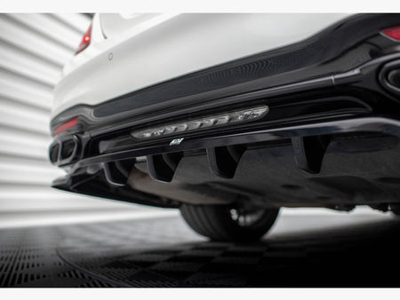 Maxton Design Rear Splitter (Vertical Bars) Mercedes-Benz S AMG-Line W222 Facelift - ME-S-222F-AMGLINE-RD1G+RD2G - Image 5