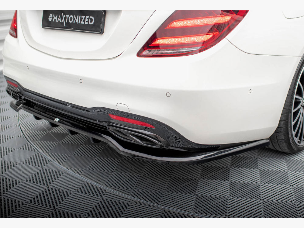 Maxton Design Rear Splitter (Vertical Bars) Mercedes-Benz S AMG-Line W222 Facelift - ME-S-222F-AMGLINE-RD1G+RD2G - Image 3