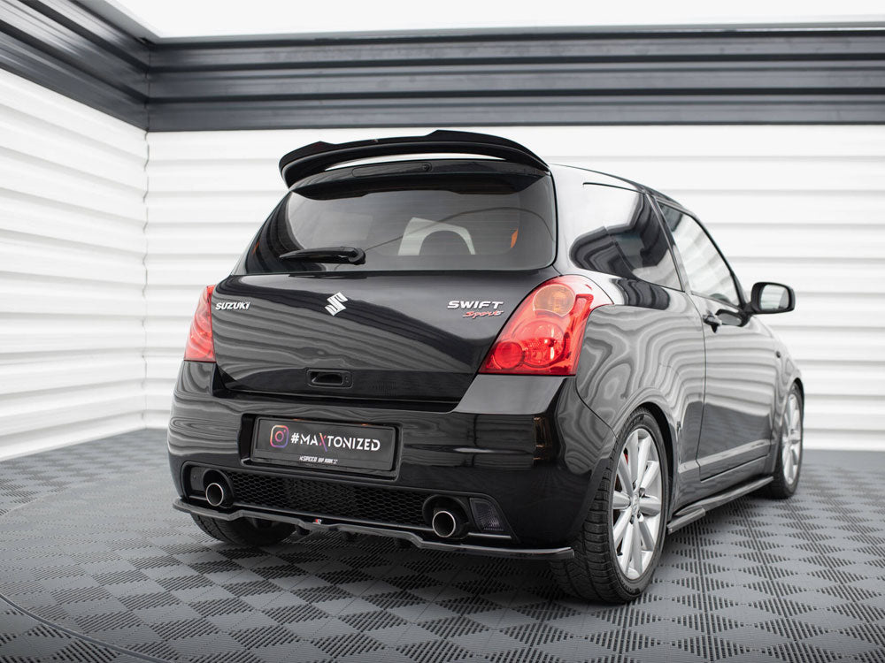 Maxton Design Rear Splitter (Vertical Bars) Suzuki Swift Sport Mk4 - SZ-SW-4-SPORT-RD1G+RD2G - Image 2