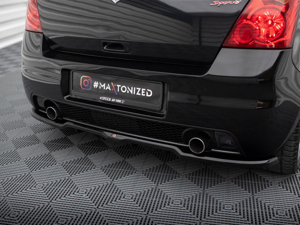 Maxton Design Rear Splitter (Vertical Bars) Suzuki Swift Sport Mk4 - SZ-SW-4-SPORT-RD1G+RD2G - Image 3