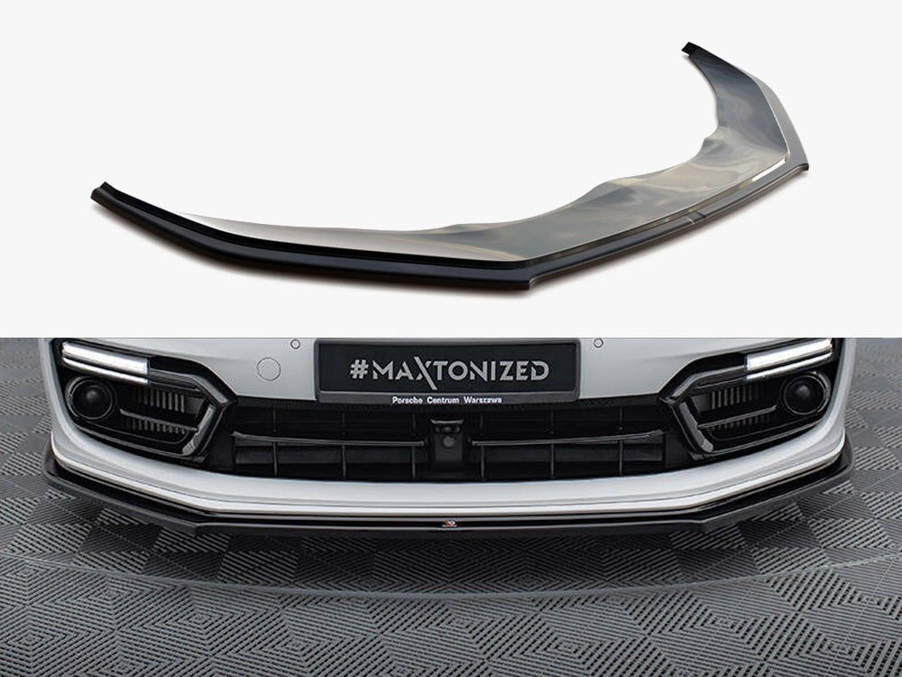 Maxton Design Front Splitter Porsche Panamera GTS 971 - PO-PA-971-T-FD1G - Image 1