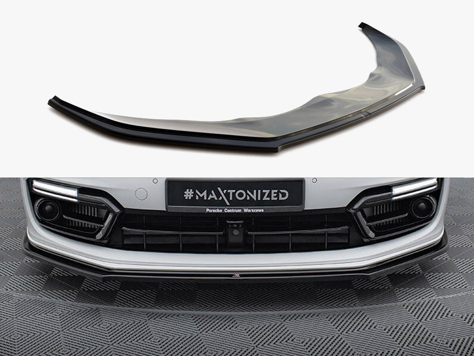 Maxton Design Front Splitter Porsche Panamera GTS 971 - PO-PA-971-T-FD1G - Image 1