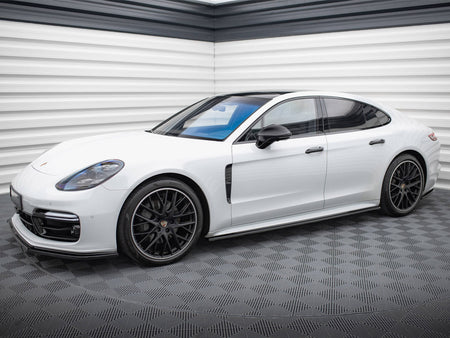 Side Skirts Diffusers Porsche Panamera GTS 971 - Textured