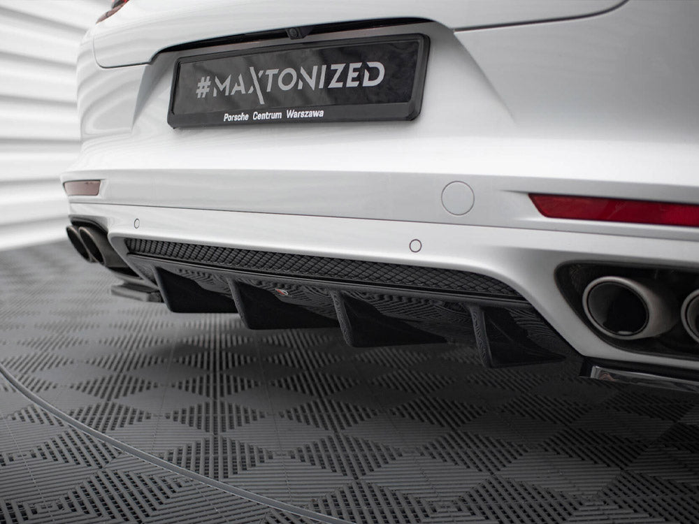 Maxton Design Rear Valance Porsche Panamera GTS 971 - Textured - PO-PA-971-T-RS1T - Image 3