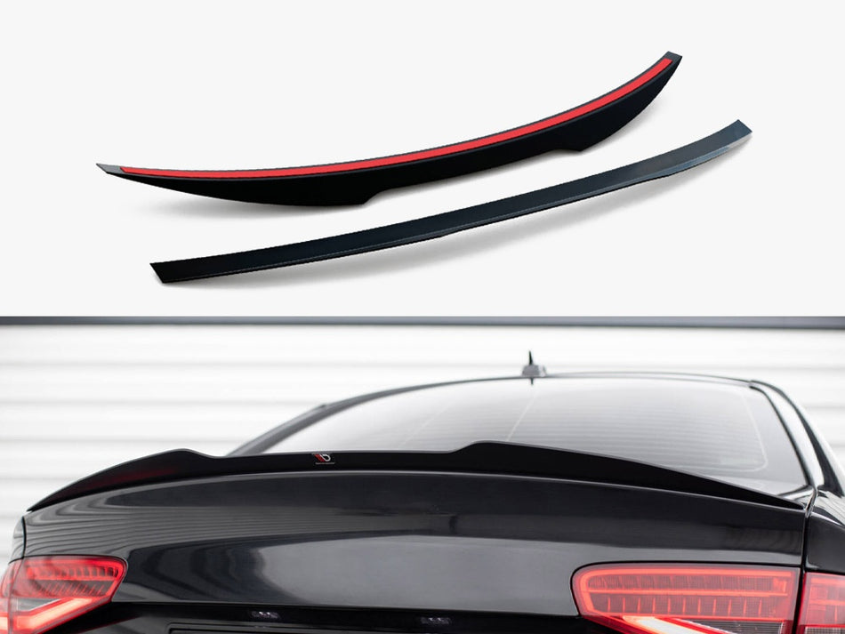Maxton Design Spoiler CAP Audi S4 B8 Facelift Sedan - AU-S4-B8F-CAP1G - Image 1