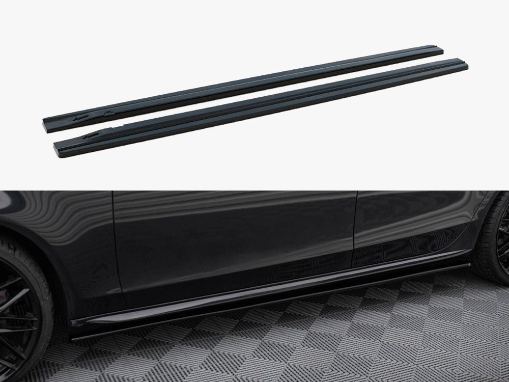 Maxton Design Side Skirts Diffusers V.1 Audi S4 / A4 / A4 S-Line B8 / B8 FL - AU-A4-B8-SD1G - Image 1