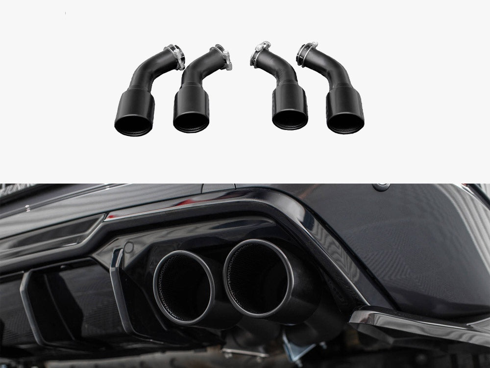 Maxton Design Exhaust Tips Cupra Formentor VZ Mk1 - CU-FO-NBL101RSBL - Image 1