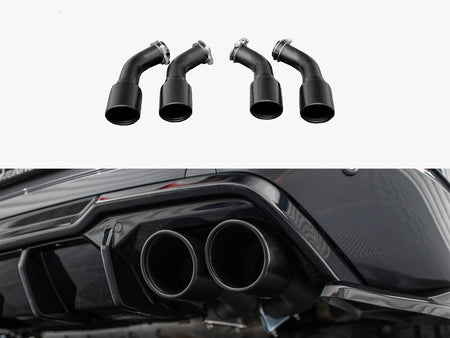 Maxton Design Exhaust Tips Cupra Formentor VZ Mk1 - CU-FO-NBL101RSBL - Image 1